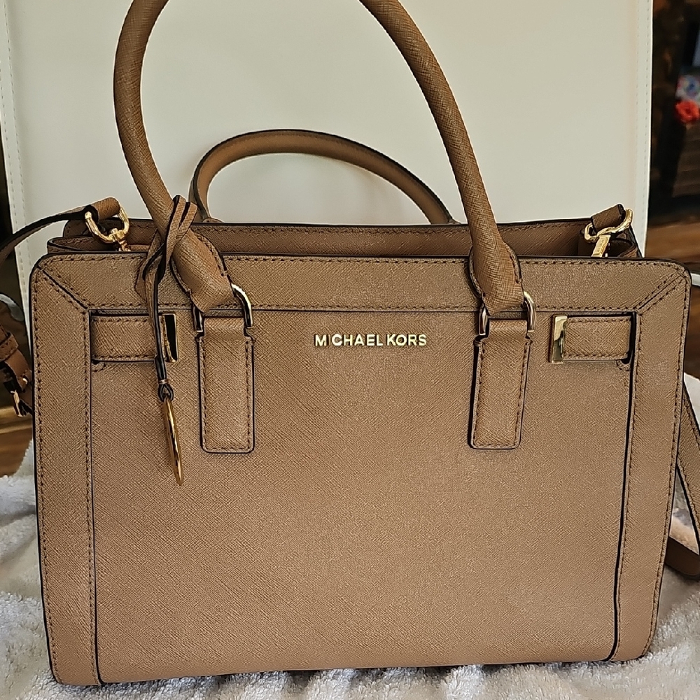 Michael Kors Brown Satchel Bag
